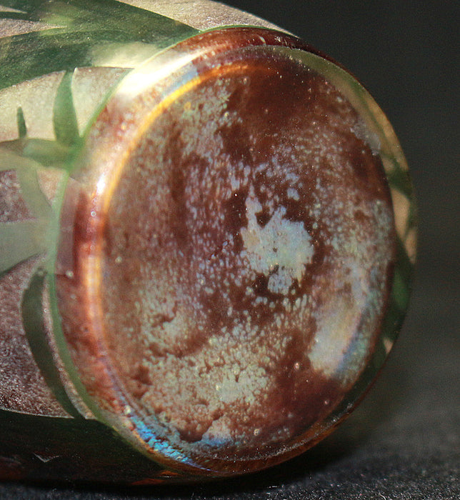 23522　 ドームナンシー  (Crocosmia patterned glass) Dome nancy