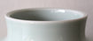 23736　人間国宝　井上萬二　 (Blue-white porcelain Engraving pot)　 INOUE　Manji